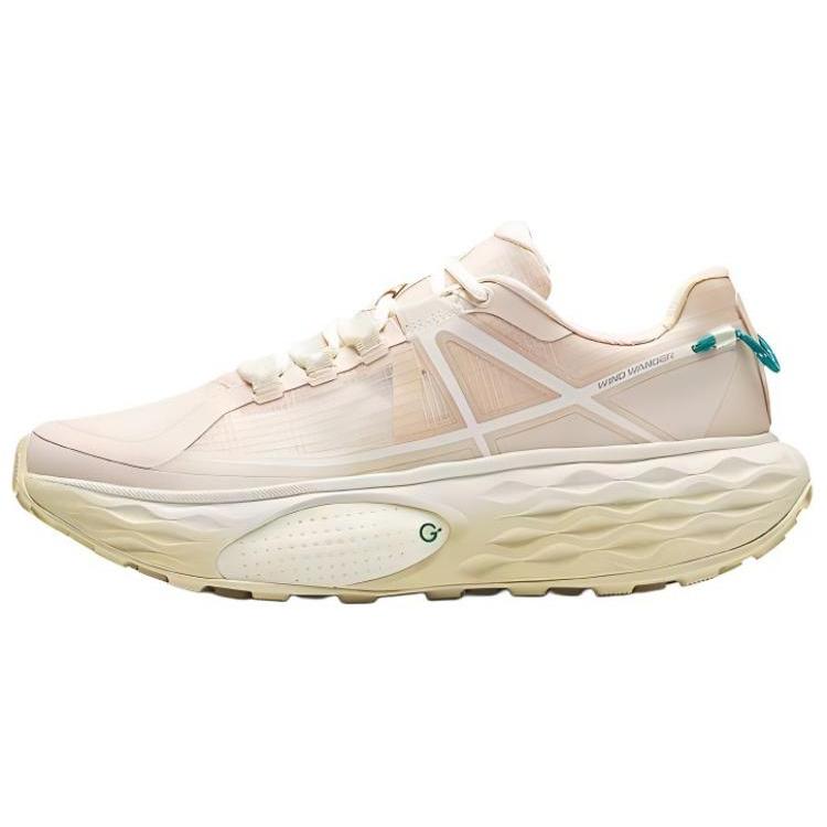 

Anta ChengFeng Cushioning Breathable Low top Running Shoes Men s Light Brown 112426623A-1 42