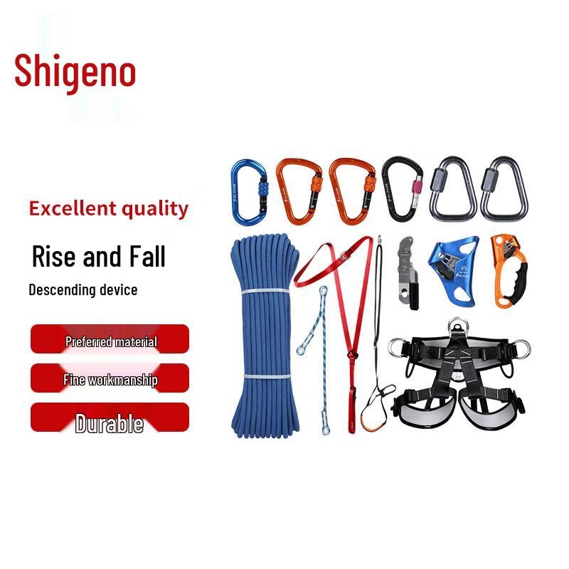 Zhongye Climbing & Rappelling Descender Kit