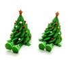 Articulated Christmas Tree Shelf Sitter 3D Printed Christmas Tree Desktop Figurine with Movable Joints Cute Holiday Desk Decor for Room Office