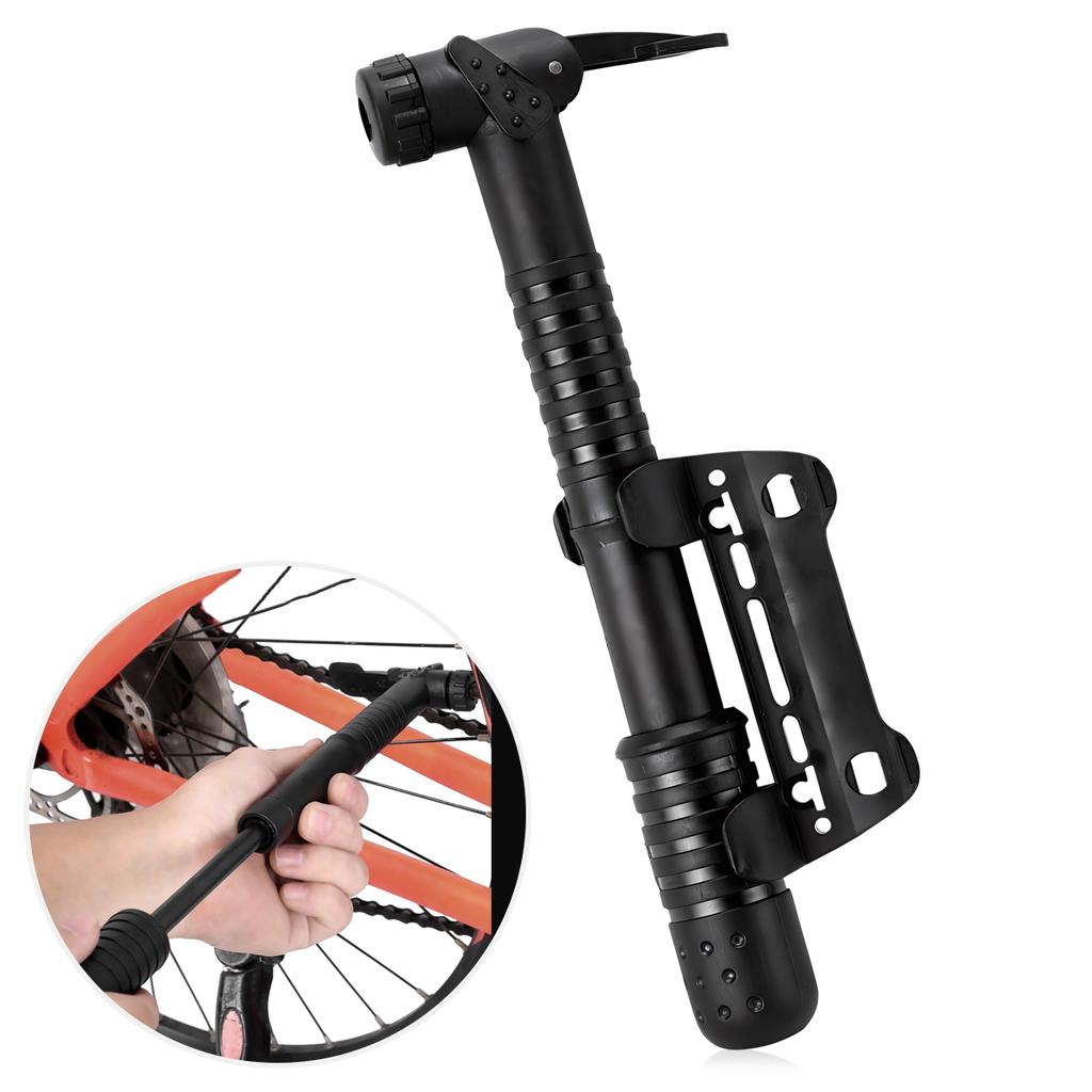Mtb Bicycle Pump Bike Manual Air Pump Balloon Basketball Football Tire Inflator Schrader Valve Floor Pump Cycling Accesories