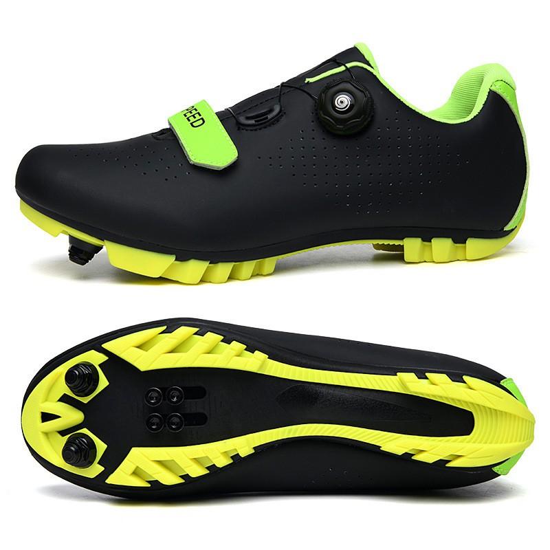 Unisex Mountain Bike Cycling Shoes With Rigid Sole SPD Road Pedals Breathable Fit Size 36-47