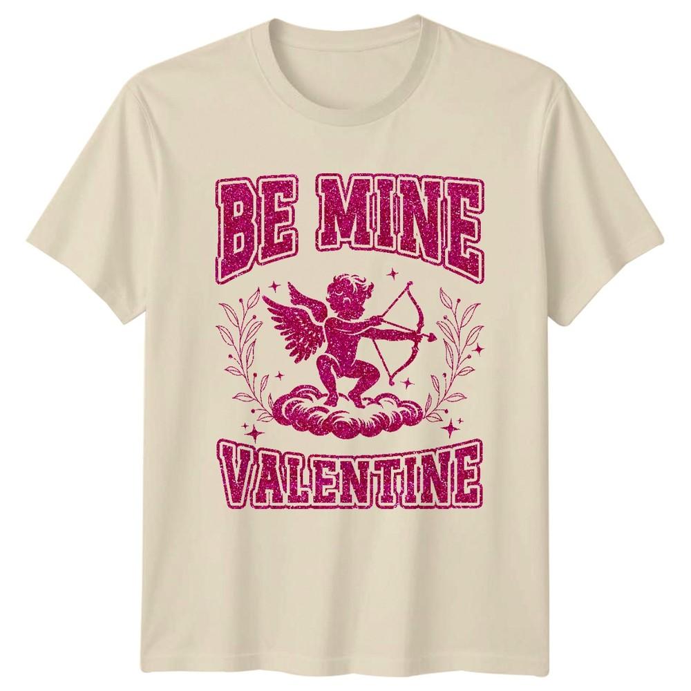 Be Mine Valentine Valentines Day Holidays Cupid Graphic Unisex Unisex Unisex Tee