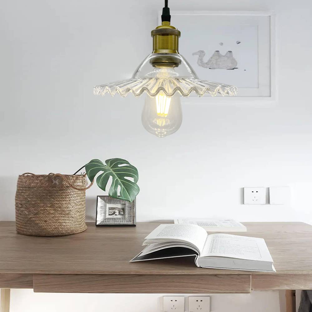 Pendant Nordic E26 Fixture Interior for Hook Ceiling Retro Ceiling Dining Antique for Hook Ceiling Light, Glass, Style, Base, Only, Lighting, Mount,