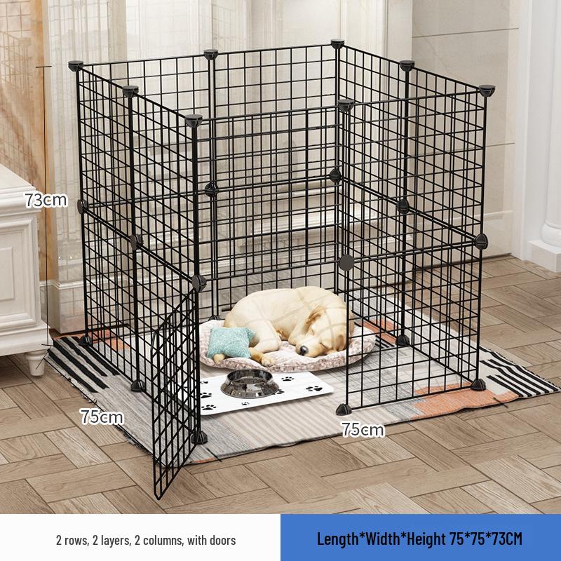 Pet Fence: Indoor Medium & Small Dog Gate, Barrier, & Stopper