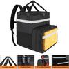 Food Delivery Bag Insulated Backpack Large Capacity Strong Load-bearing Expandable Cooler Bag Reusable Pizza Food Delivery Bag