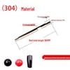 Double-Ended Threaded Stainless Steel Drill Handle Lever