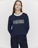 GIORDANO Loose Fit Graphic Long Sleeve Tee (Ringer/Gdrn) 395914 [6 Colors]