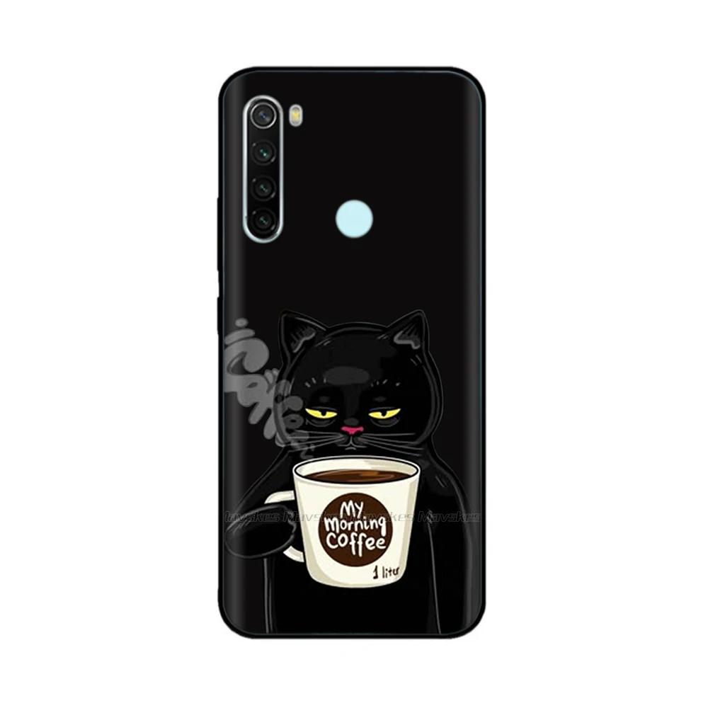 Per Xiaomi Redmi Note 8T Custodia Fantasia Protezione Completa Morbido Silicone Liquido Cover Cartone Animato per Redmi Note 8T Note8T Guscio Fundas