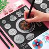 22Pcs/Set Spirograph Drawing Tools - Geometric Roulette Ruler, Educational Painting Puzzle Toy, Creative Art Learning Kit