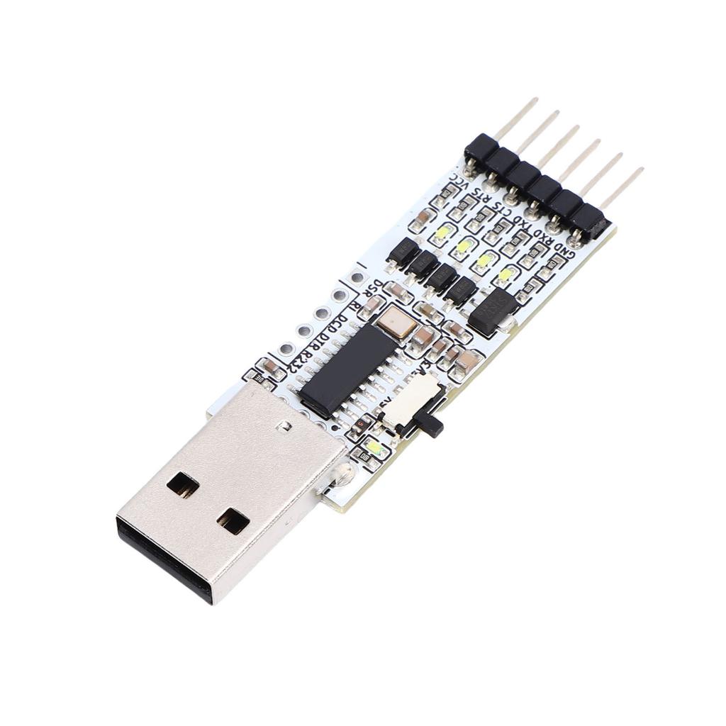 USB to TTL Serial Converter Module 3.3V 5V USB TTL Serial Adapter Module with Jumper Wire for Computer