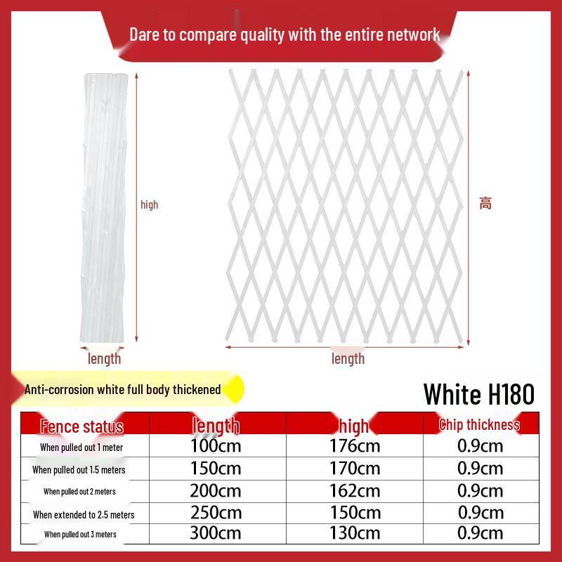Outdoor Preservative Wood Fence Trellis for Garden, Courtyard, or Balcony Decoration
