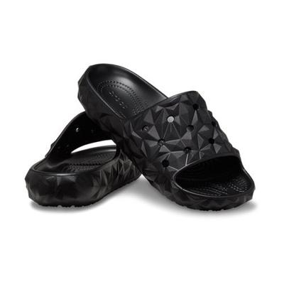 Classic Geometric Slide V2 Bk  24susd209608  For Crocs 