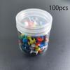 400PC Push Pins,Thumb Tacks for Bulletin Board,Thumb Tacks for Wall Hangings,Office Tacks Color Pins for Desk Decor Organization