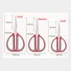 Household Stainless Steel Blade Sharp Shear PP+TPR Handle Vegetables Chicken Bone Clipper Kitchen Scissors Accessories