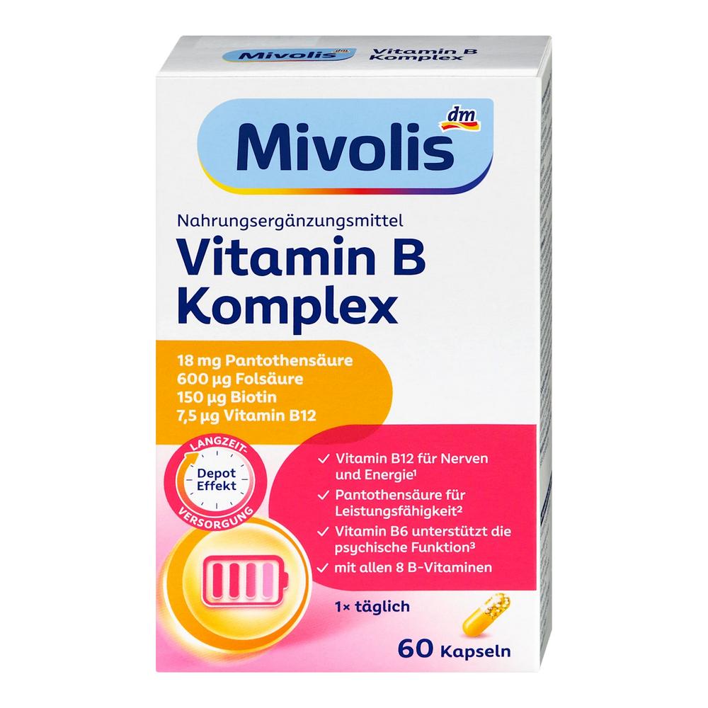 Dm Mibolis Vitamin B Complex 60 Capsules