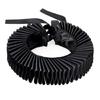 Renaissances Webbing Ruffled Choker Necklace Clown False Collar and Cuffs Set for Theatrical Props and Cosplay Costume