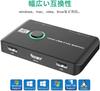 KVM Switch with HDMI 4K@60Hz support and USB 2.0 Switch, for 1 Monitor/2 PCs, Shares Keyboard, Mouse, and Printer, USB Switcher, Switches between 2 PC