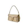 New COACH Tabby Smooth Calf Leather Handbag, Shoulder Bag Women's Beige CJ838-B4IY