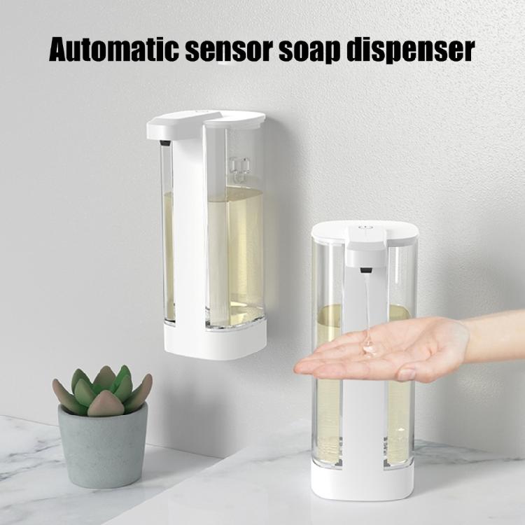Wall Mounted Automatic Soap Dispenser USB Rechargeable Touchless Design Suitable for Kitchen Bathroom and Public Spaces
