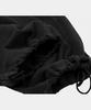 LETTERCOMO Heavy Cotton Garment Piping Wide Sweatpants Black