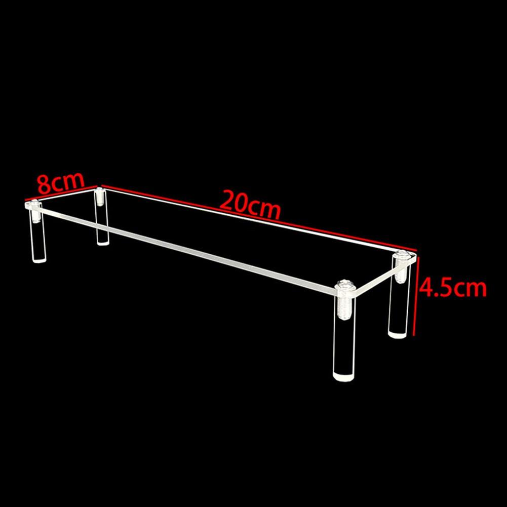Clear Acrylic Multilayer Display Stand Rack for Jewelry and Collectible Items
