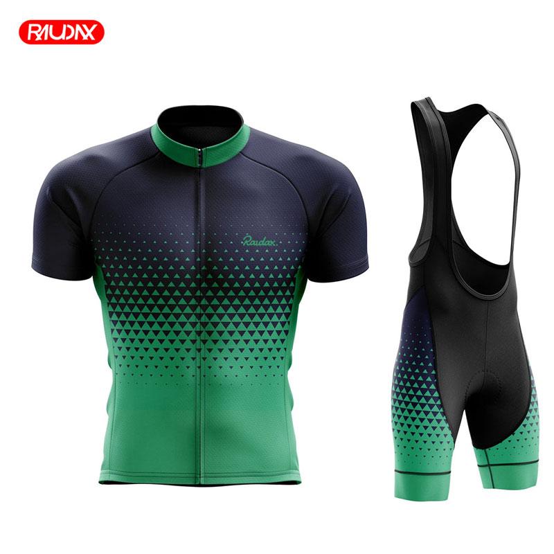 2026 Raudax Cycling Sets Summer Bicycle Clothing Men's Quick Drying Mountain Cycling Clothes Ropa Ciclismo Verano Triathlon Jersey