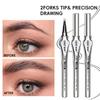 Eyebrow pencil is thick natura three-dimensional modify eyebrows water-resistant eyebrow pencil waterproof daily cosmetic fashionable makeup