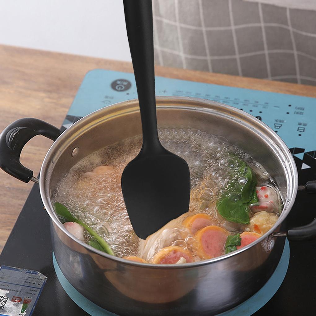 7 Pieces Silicone Spatulas Set Oil Brush Brush Cake Scrapers Kitchen Baking Utensils Tools for Cooking Mixing