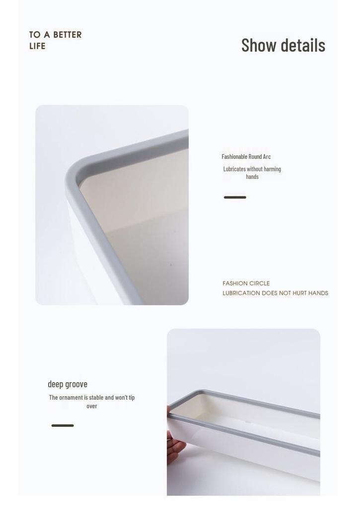 Wall-Mounted Bathroom & Kitchen Storage Rack, No-Drill