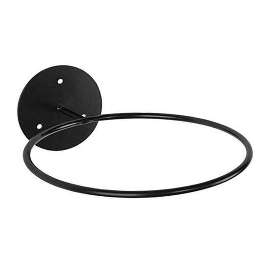 Yousheng Wall Mount Basketball Holder Iron Ball Display Storage Rack Sports Accessories Organizer for Basketball Soccer Ball Volleyball Football Rugby