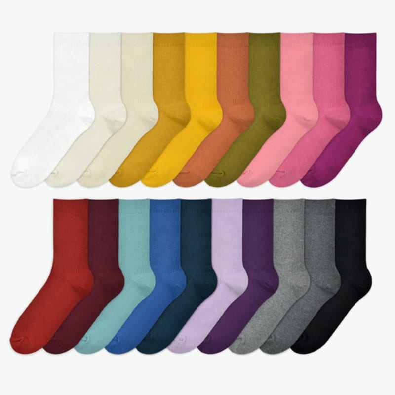 UNBDAY [2PACKS] UNBDAY Women's 2-1 Gold Color Socks 2P SET