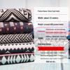 Yunnan Lijiang Ethnic-Style Cotton Linen Tablecloth – Retro Bohemian Decor.