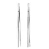 2Pcs Heavy Duty Nonrust Steel Food Tongs Extra Long 30cm Kitchen Utensils For BBQ And Hot Dishes Safe Grip Design