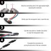 Electrical Wire Connectors D2 Waterproof No Stripping 2 Pin Quick Splice Wire Terminal Plug Automotive Cable Car Wire Connector Plug Connectors 4