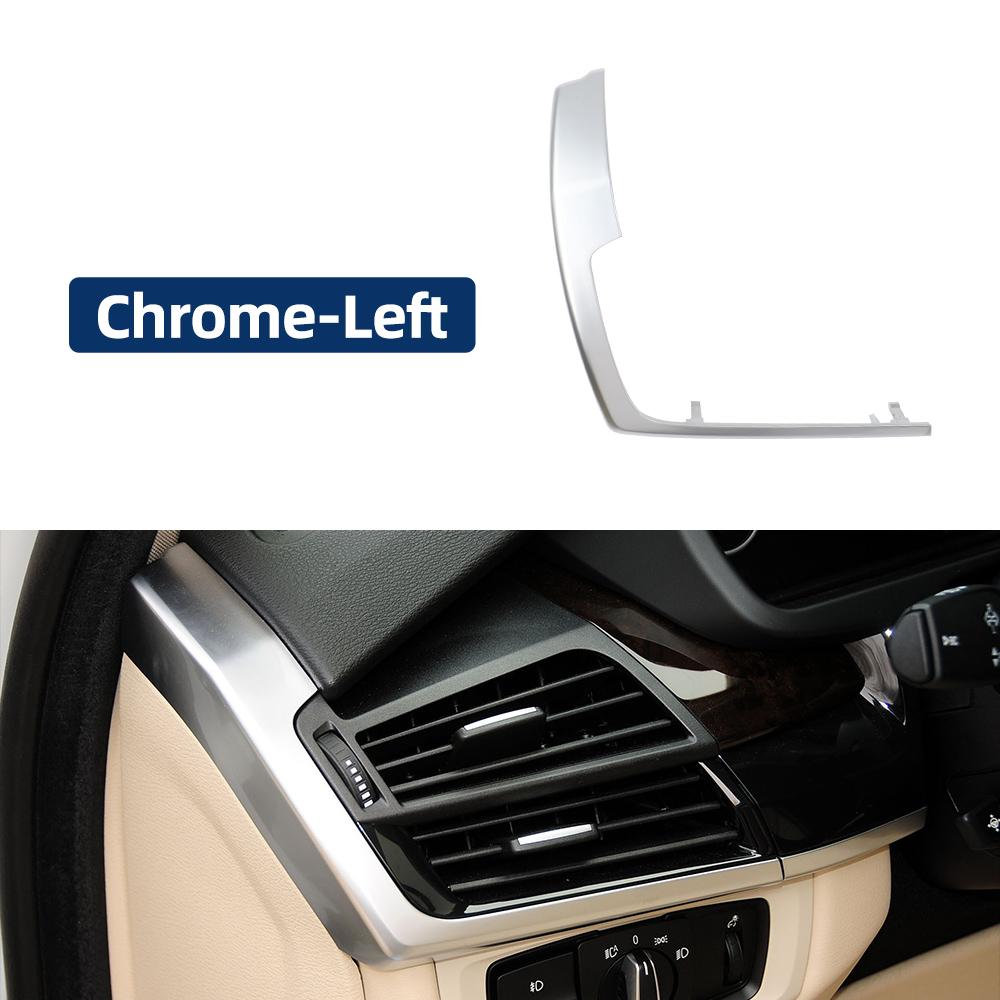 Chrome Plated AC Vent Decorative Strip Frame for BMW X5 X6 F15 F16 2013-2019 Electroplated Decorative Strip Frame