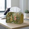 2D Flat, 1 Classic Storybook-style Illustrated Tissue Box - Fairy and Stream Pattern Design, Suitable for Home and Parties - Stylish Living Room and B