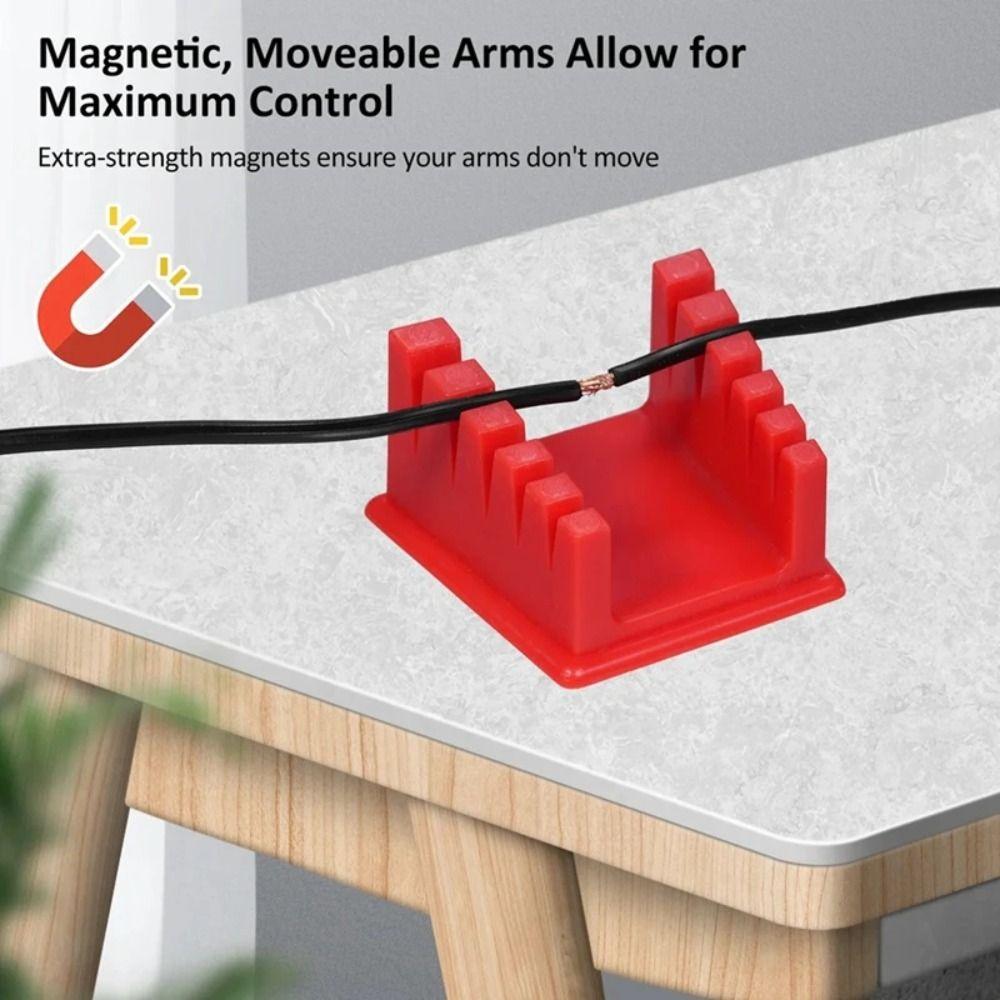 High Temperature Resistance Soldering Wire Holder Magnetic Welding Workbench  DIY Enthusiasts