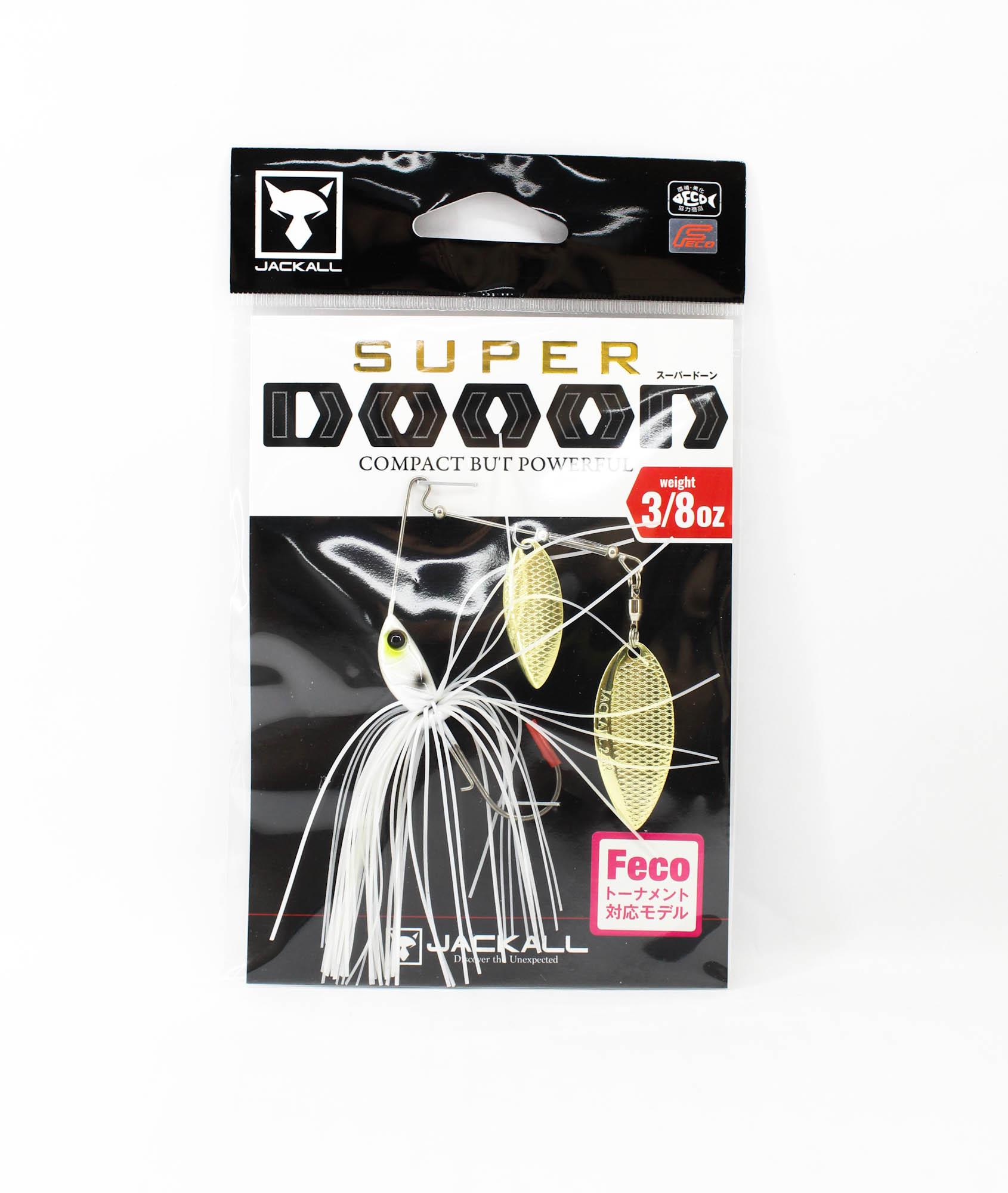 

Jackall Spinner Bait Lure Super Dooon 3/8 Oz TG Secret White (0642)