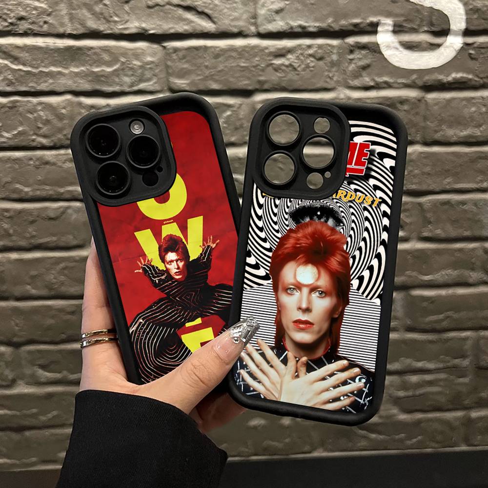 Classic D-DavidS Singer B-BowieS Phone Case For IPhone 17 16 15 14 13 12 11 Air Plus Pro Max Soft Back Cover