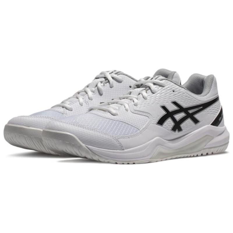 ASICS Gel Dedicate 8 White Black Sneakers 1041A408-101