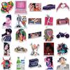 50Pcs City Pop Cartoon City Cool Girl Graffiti Stickers Decorative Mobile Phone, Refrigerator, Water Bottle Waterproof Stickers