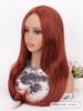 Orange Long Straight Split Synthetic Wig