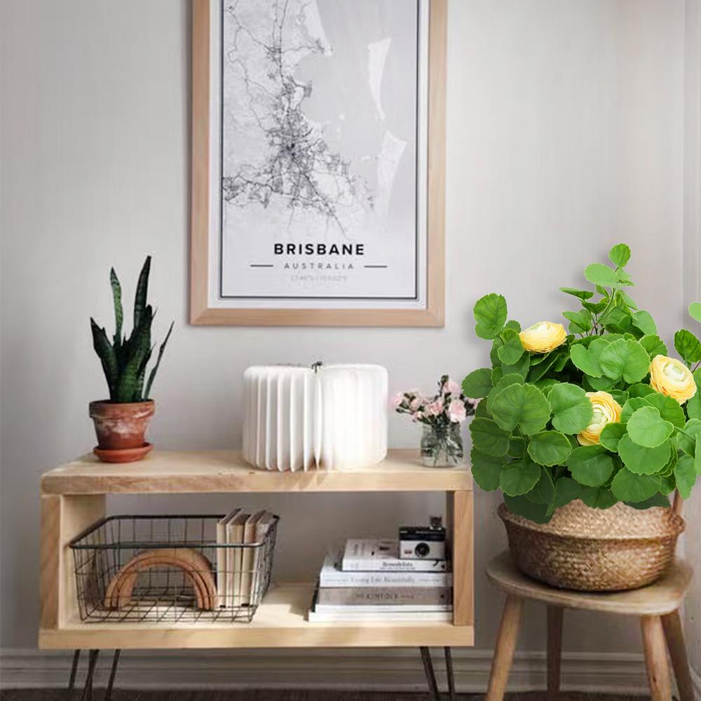 Artificial Eucalyptus Stems Faux Ecualyptus Leaves Money Leaf Fake Greenery Stems Plants for Home Wedding Party Farmhouse Decor