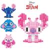 Disney-lilo Stitch Bouwsteen Speelgoed Mini Figuur Collectie Ornament Kindercadeau Verjaardag