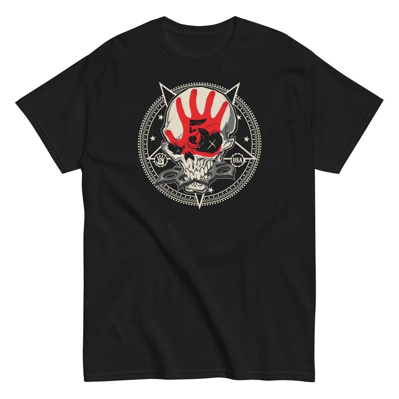 Five Finger Death Punch - Circle Logo Unisex T-Shirt L