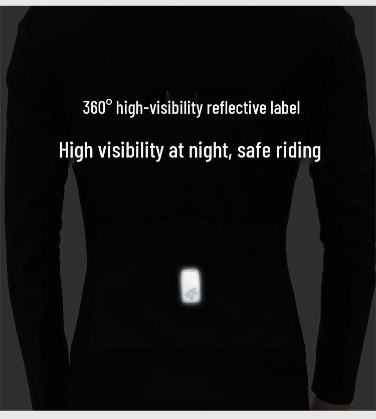 Lampaida Men's Fleece Windproof Cycling Jacket - Autumn/Winter