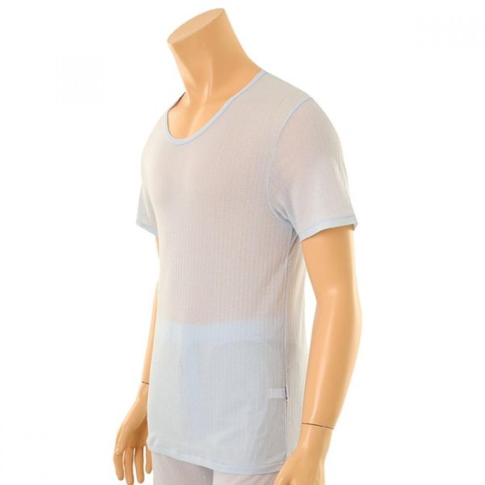 Wacoal Men S Cool Thin Cotton Short Sleeve Running Wmv8432a