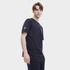 FILA X Études Logo Minimalist Fashion Sports Casual Knitted Breathable Round Neck Short Sleeve T-Shirt Men T-Shirt Legendary-Blue F11M326111F-NV