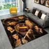 Classic L-Lord of The Rings H-Hobbit Carpet Rug for Bedroom Living Room Sofa Playroom Doormat Home Decor,Kid Area Rug Non-slip