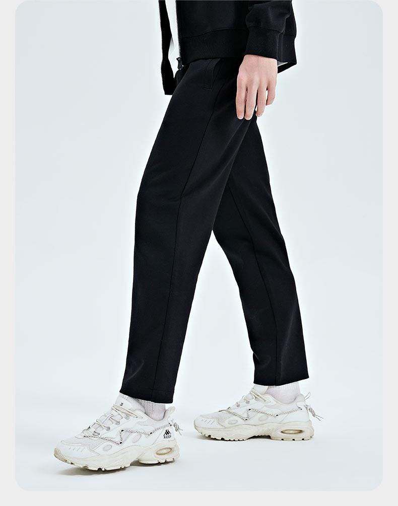 Kappa Sports Pants New Men's Black Pants Comfortable Cone Pants Casual Small Foot Guard Pants